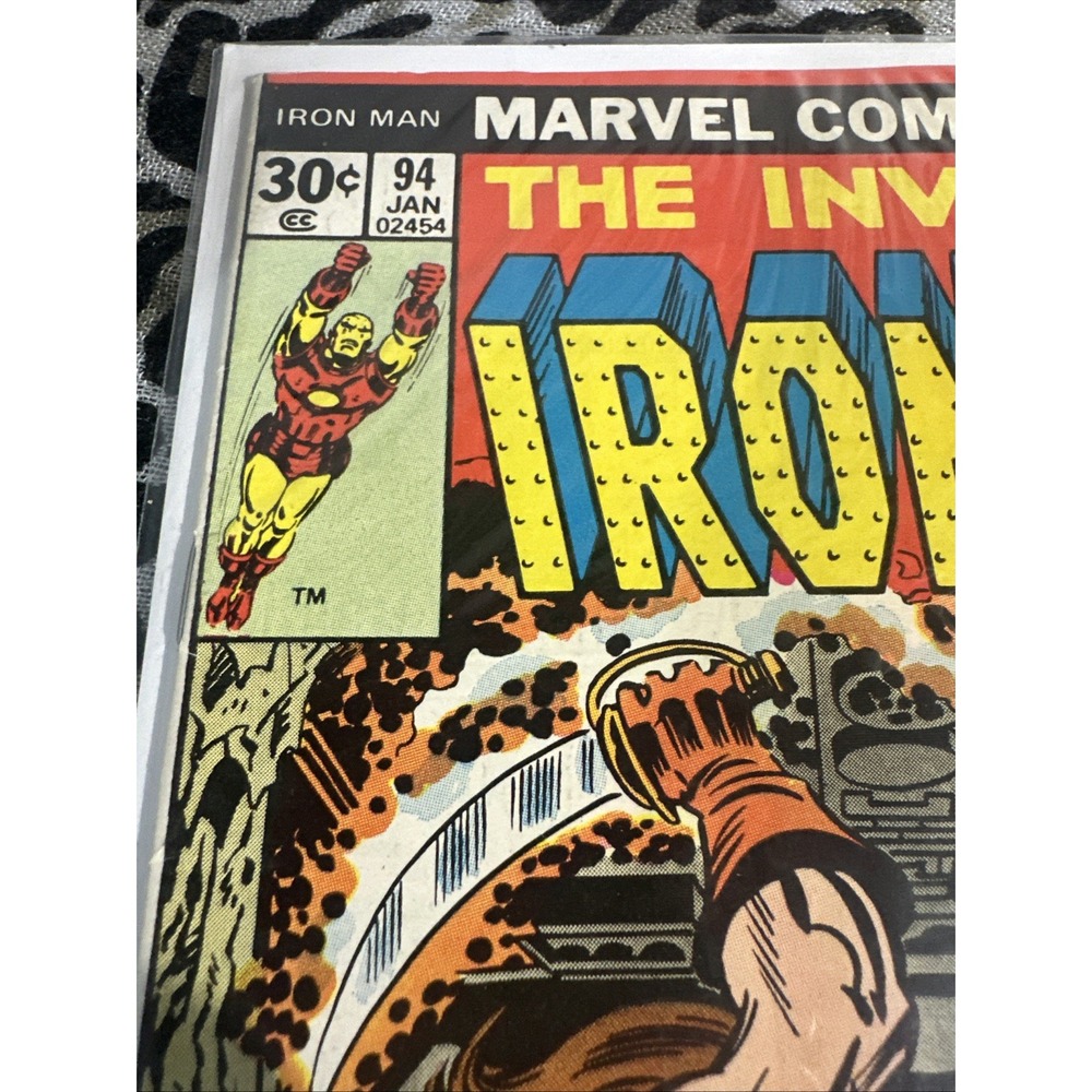 VTG Marvel Comics - IRON MAN #94 Jan (1977) Jack Kirby Cover Art - Picture 8 of 10